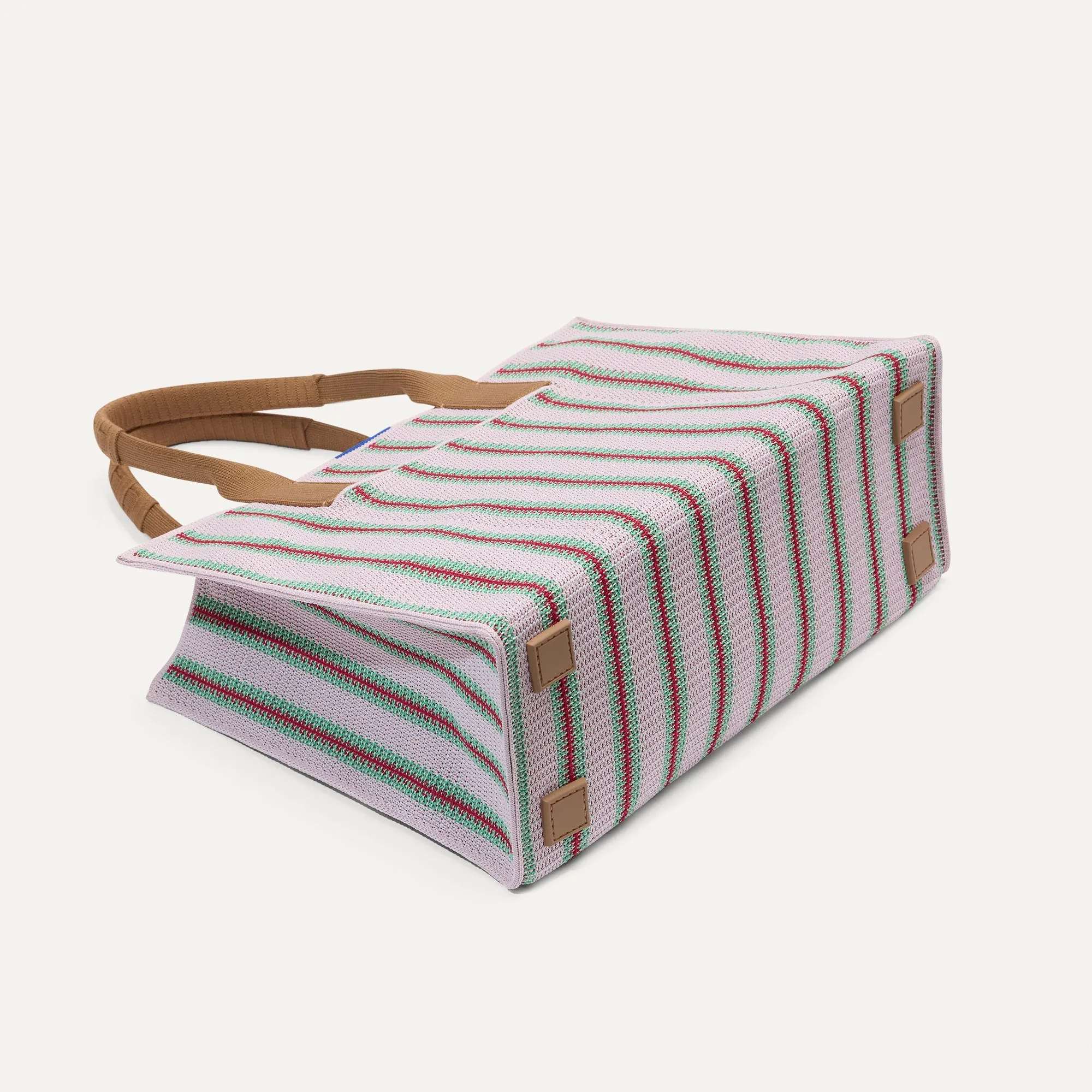 The Classic Tote - Watermelon Market Stripe sold by Rothy's product image thumbnail 5