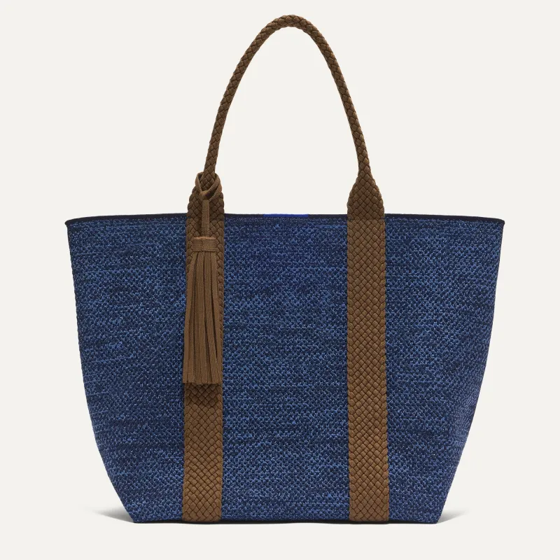 The Lightweight Tote - Dusk Open-Knit made by Rothy's