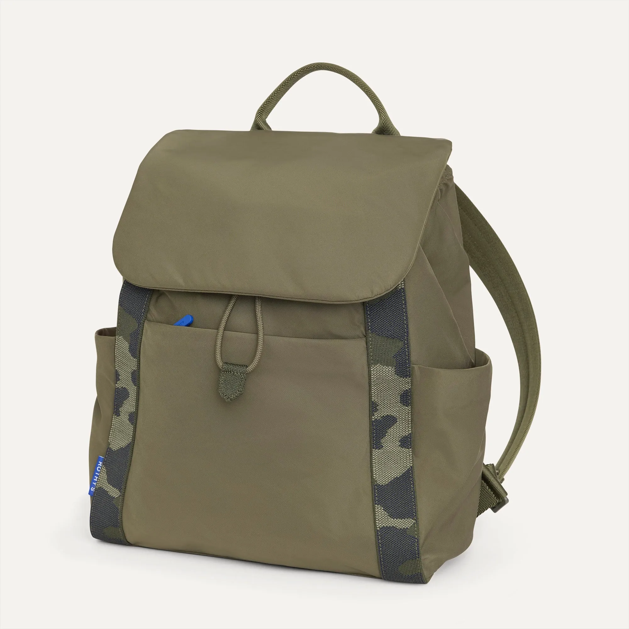 The Travel Cinch Backpack - Forest sold by Rothy's product image thumbnail 2
