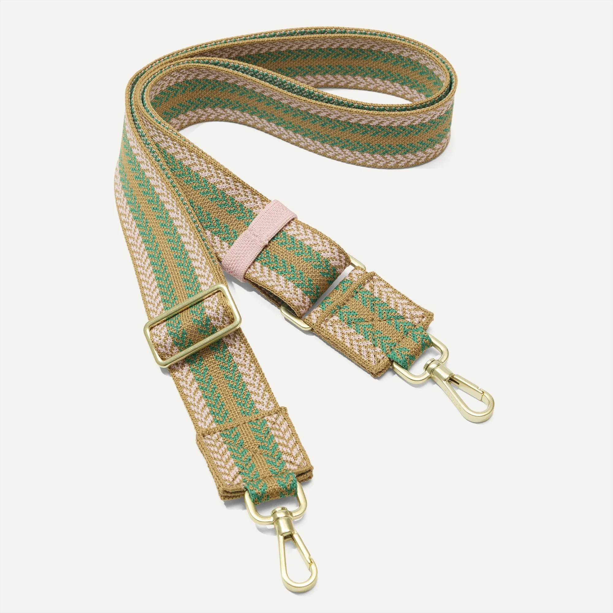 The Crossbody Strap - Earthy Chevron sold by Rothy's