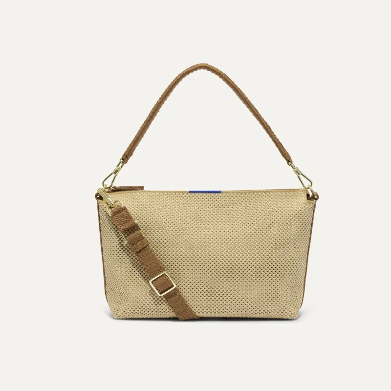 The Daily Crossbody - Macadamia Open-Knit made by Rothy's