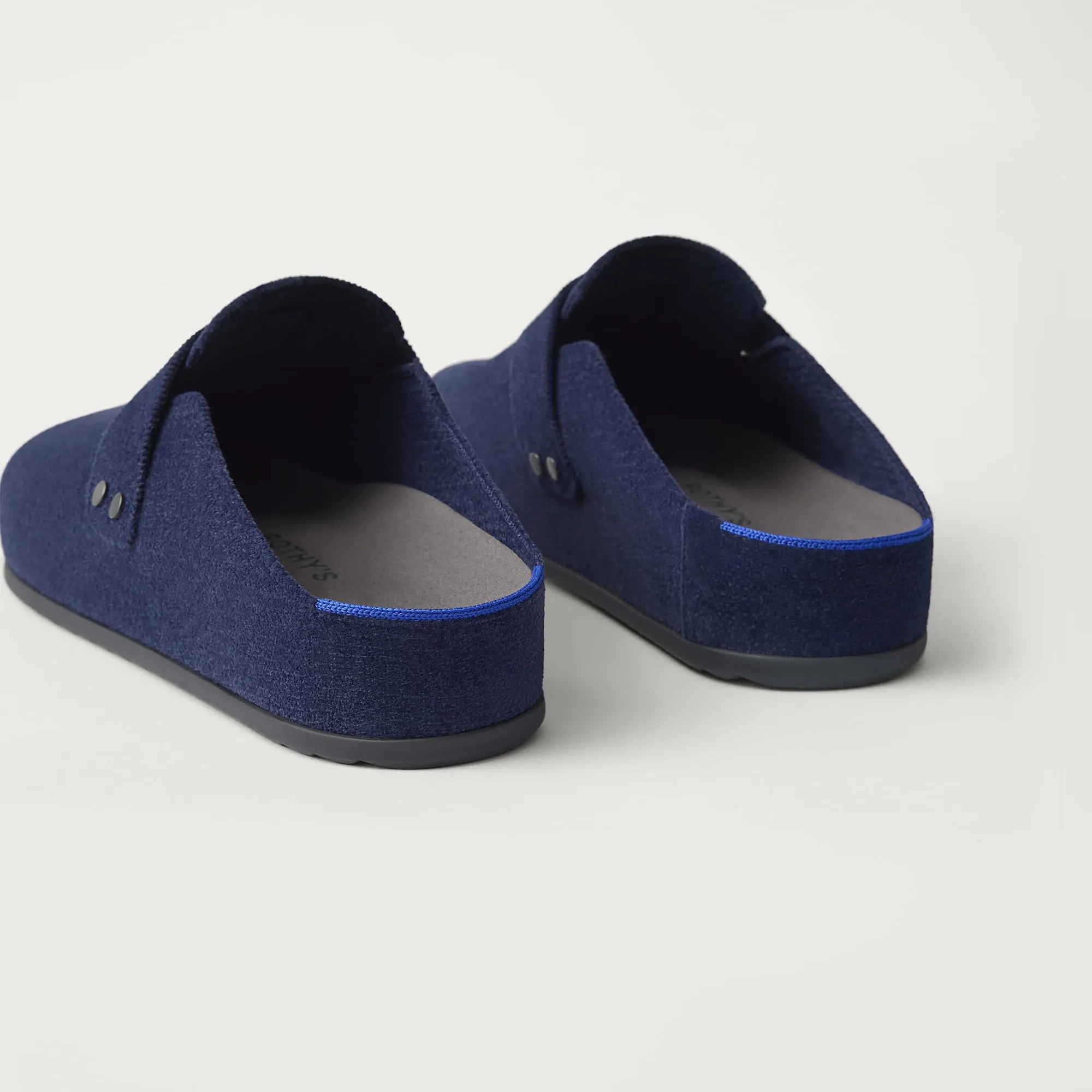 The Men's Clog - ReVelvet™ Deep Navy sold by Rothy's product image thumbnail 4
