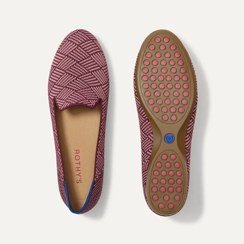The Daily Loafer - Fig Zig Zag made by Rothy's