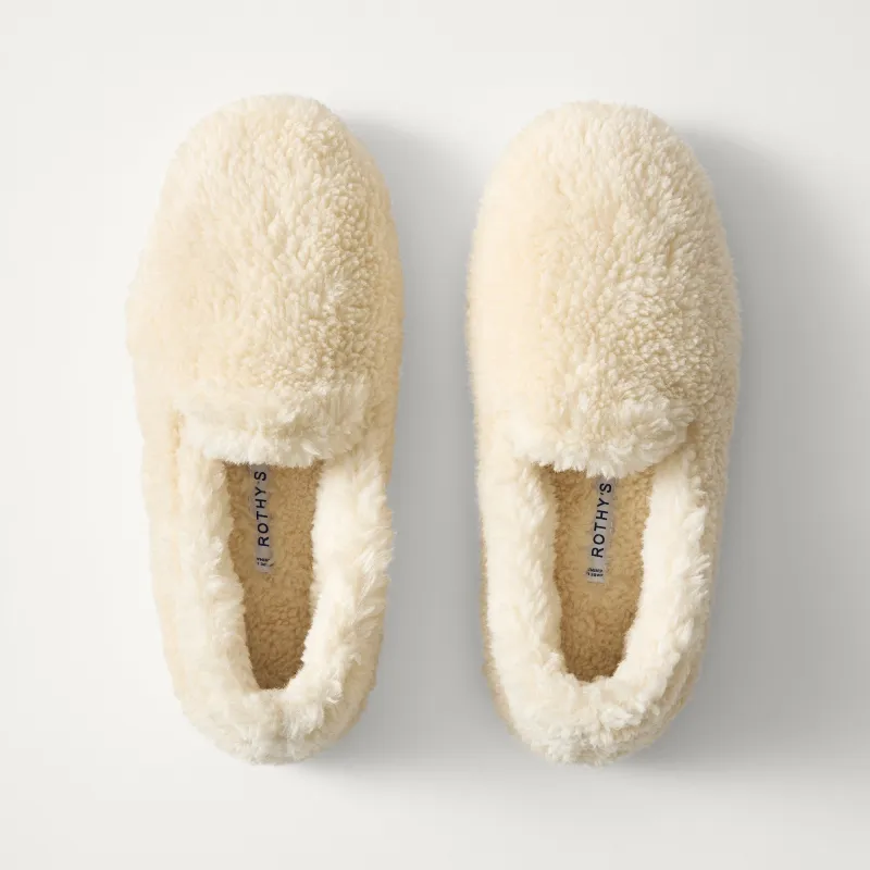 The Teddy Slipper - Oat Milk made by Rothy's
