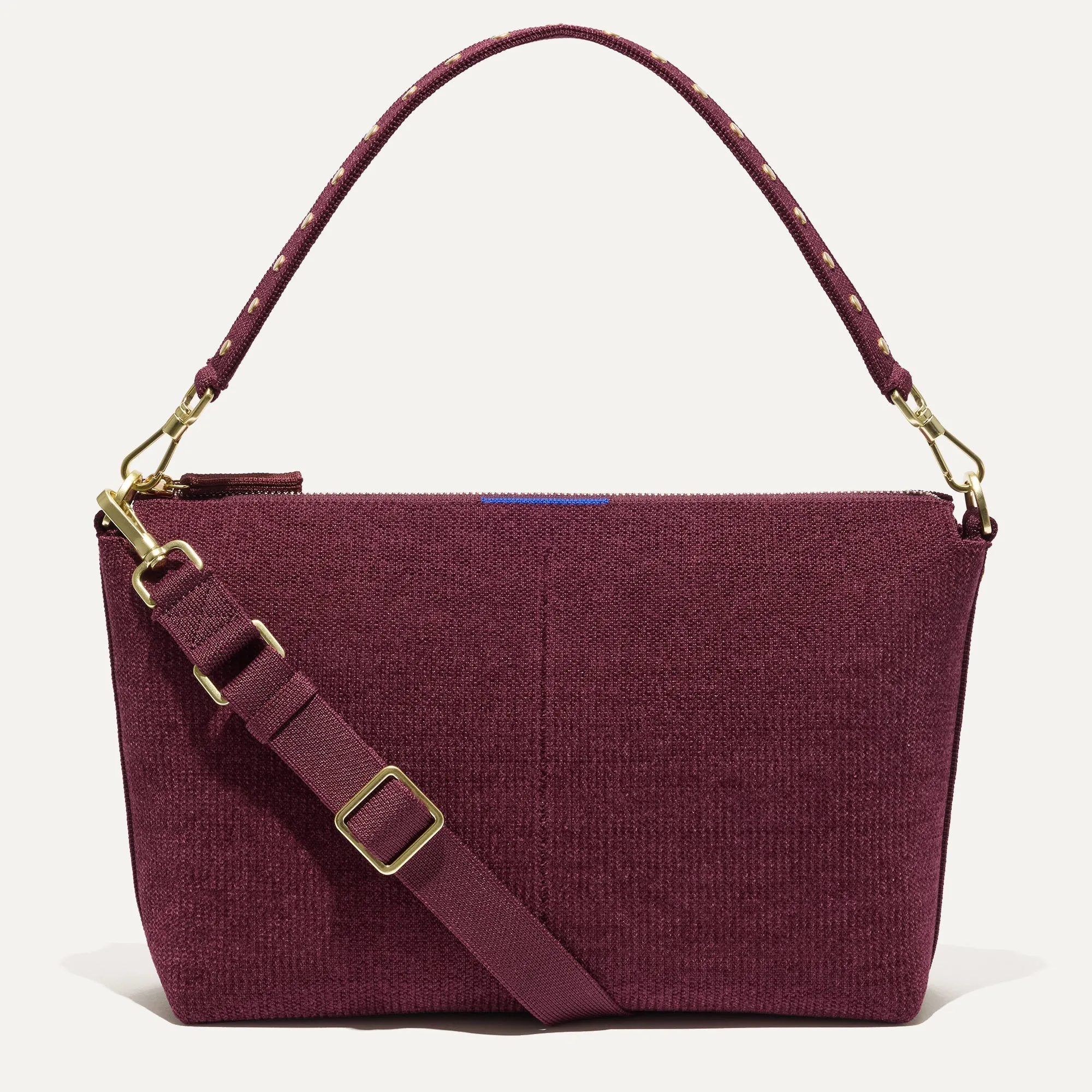 The ReVelvet™ Daily Crossbody - ReVelvet™ Syrah sold by Rothy's product image thumbnail 2