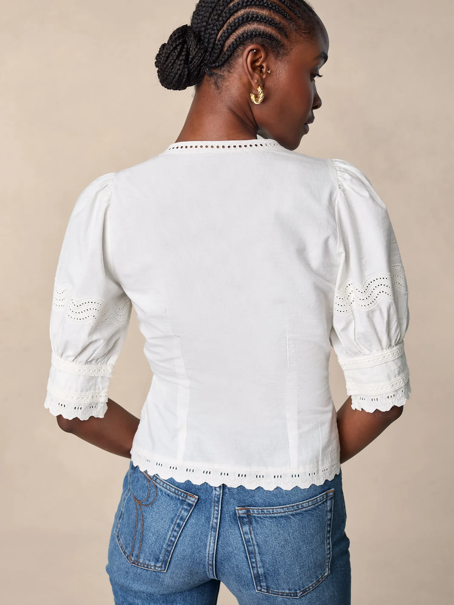 BLONDINE Top sold by Rouje product image thumbnail 3