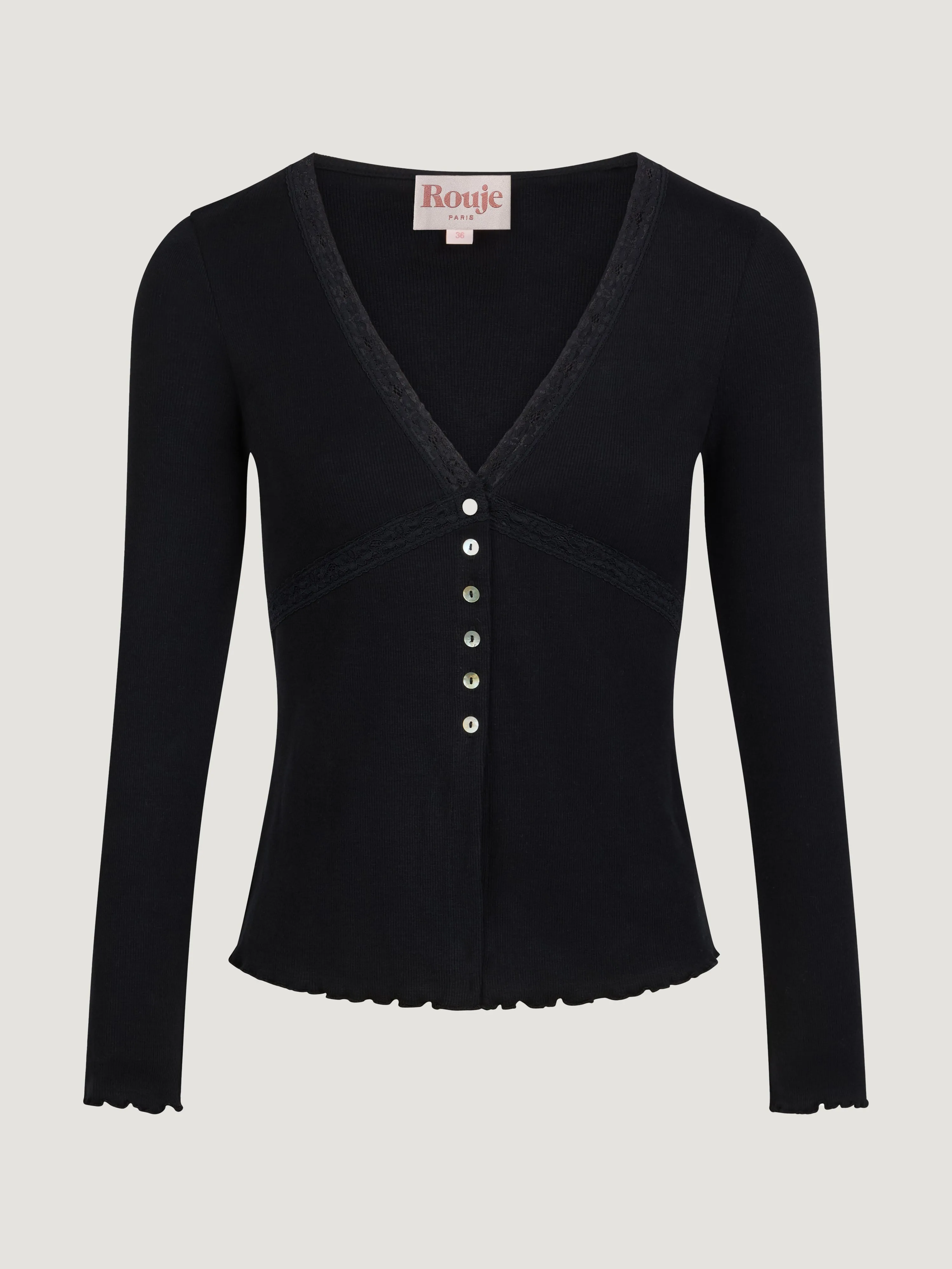 MIREILLE T-shirt sold by Rouje product image thumbnail 5