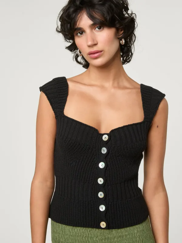 MABEL tank top sold by Rouje