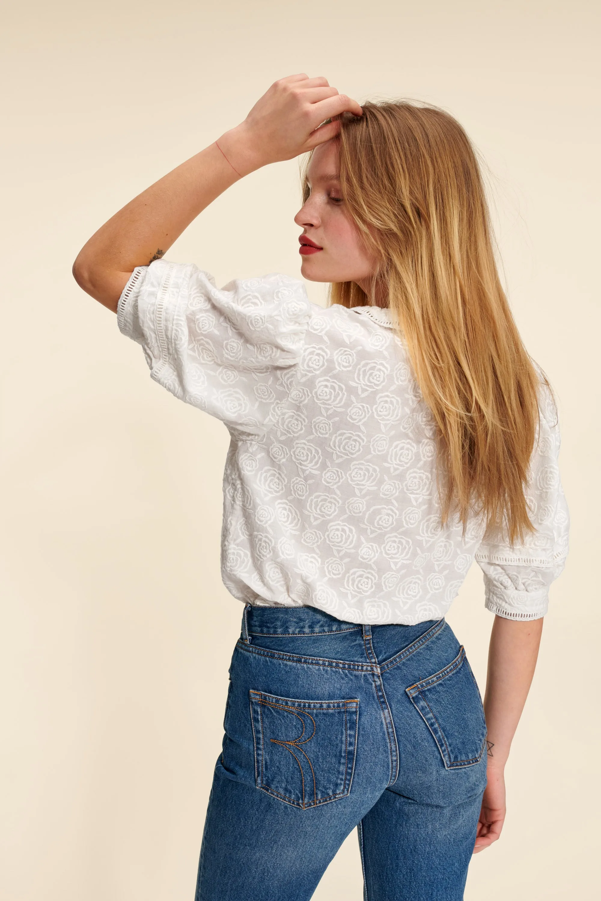 HUGUETTE shirt sold by Rouje product image thumbnail 5