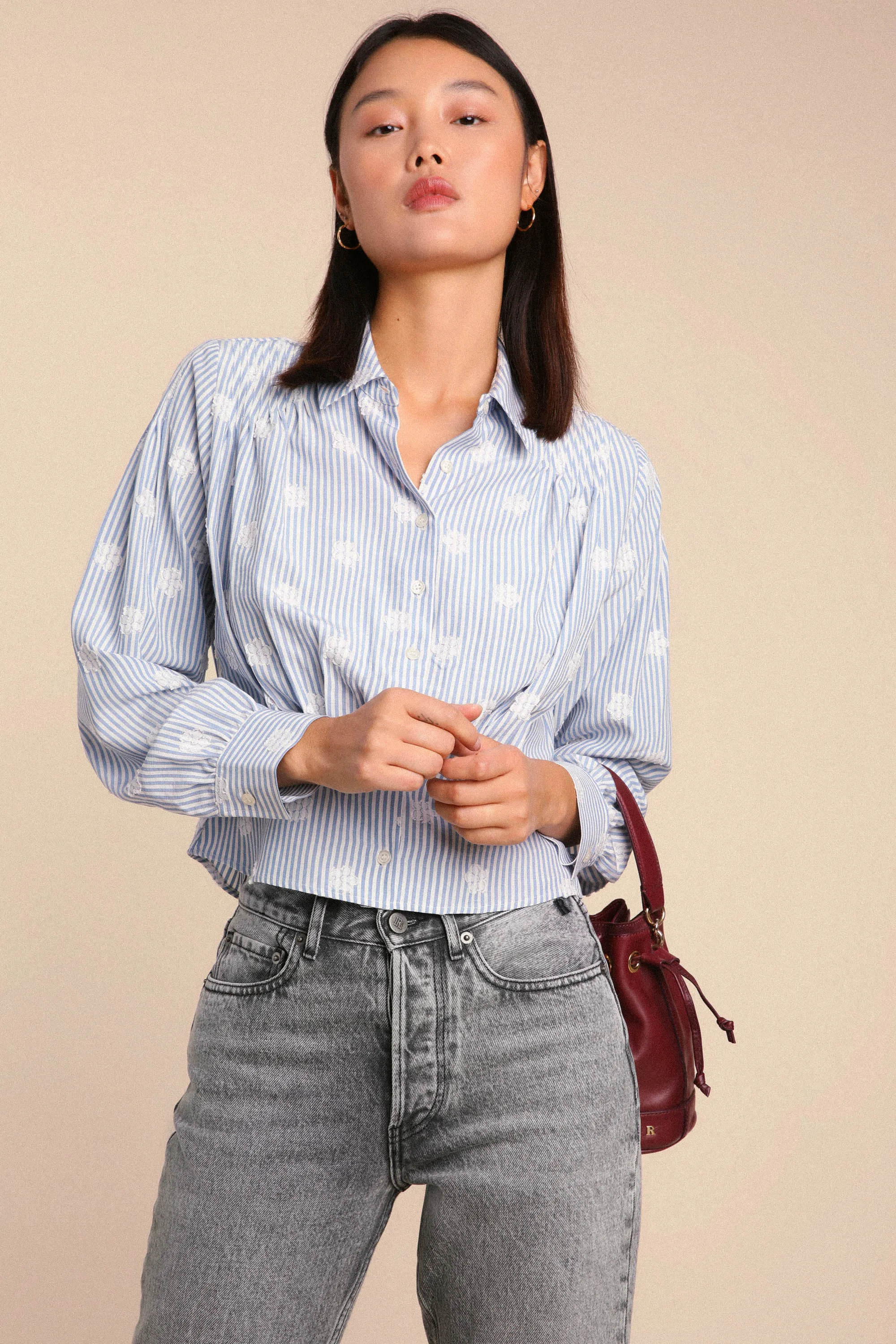 YASMINE shirt sold by Rouje product image thumbnail 3