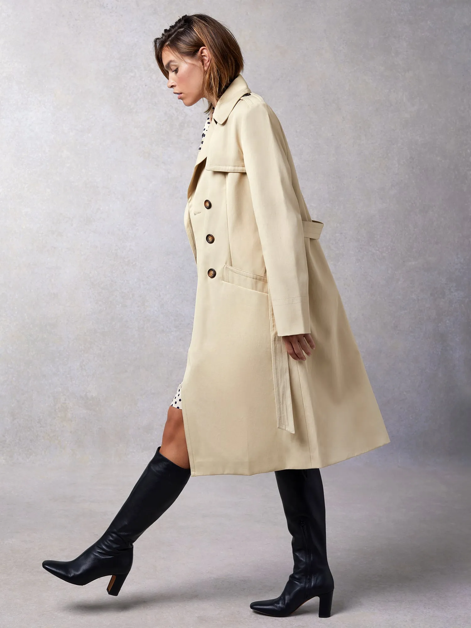ADINA trench coat sold by Rouje