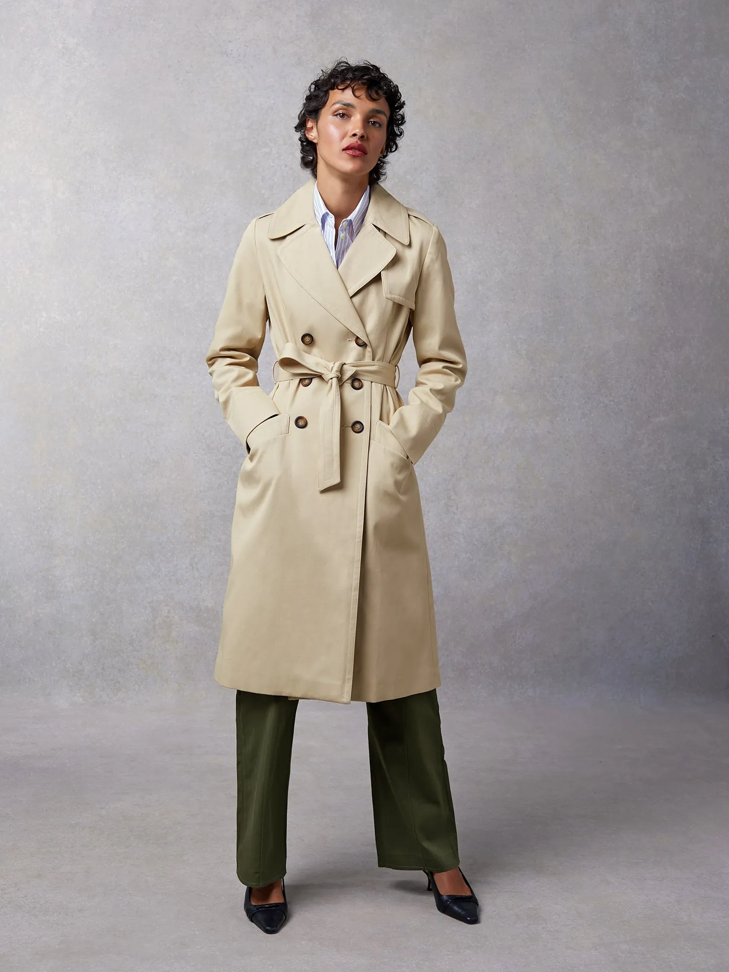 ADINA trench coat sold by Rouje product image thumbnail 2