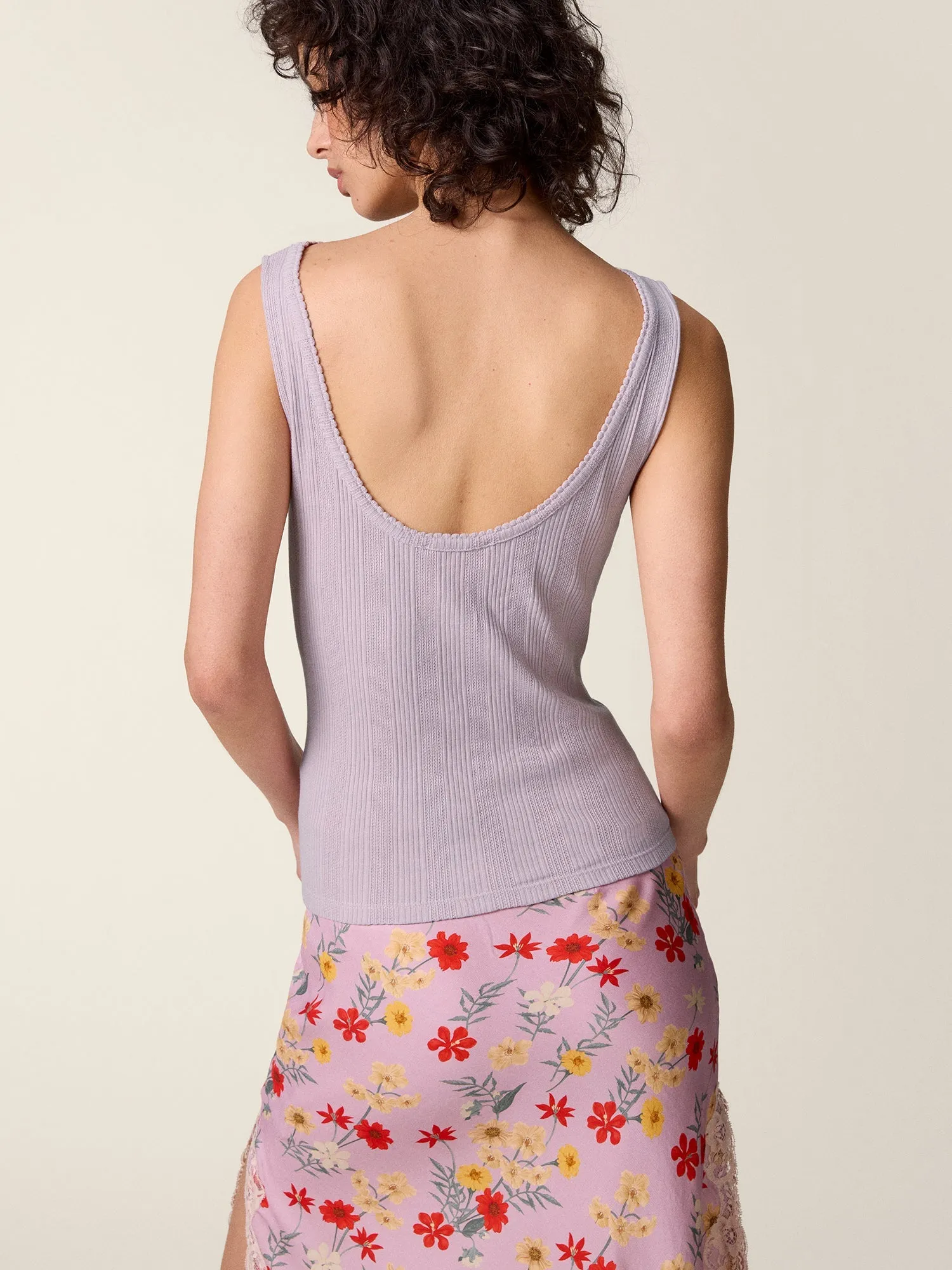DAMIEN tank top sold by Rouje product image thumbnail 4