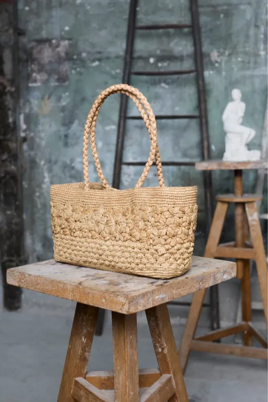 SQUARE basket bag sold by Rouje