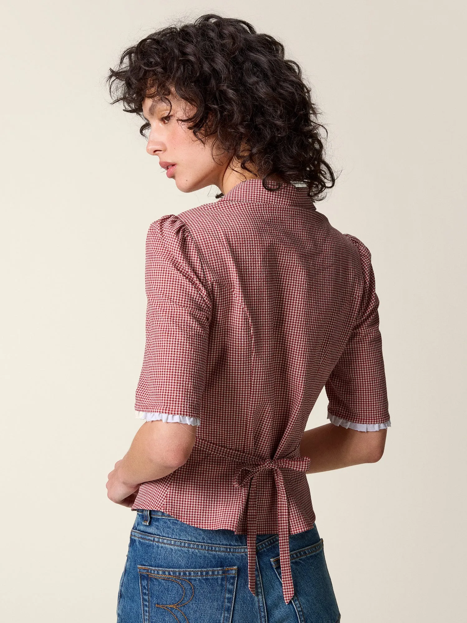 HERMINIE shirt sold by Rouje product image thumbnail 5