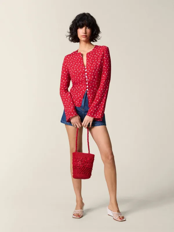 TEODORA top sold by Rouje