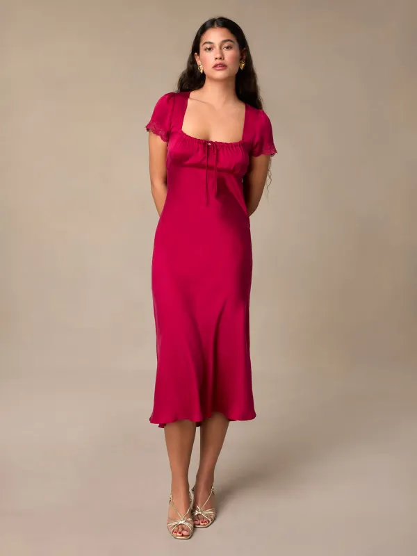 Rouje PARIS INES DRESS size34 花柄ロングワンピース Rouje Ines Dress by Rouje Paris - Pickle