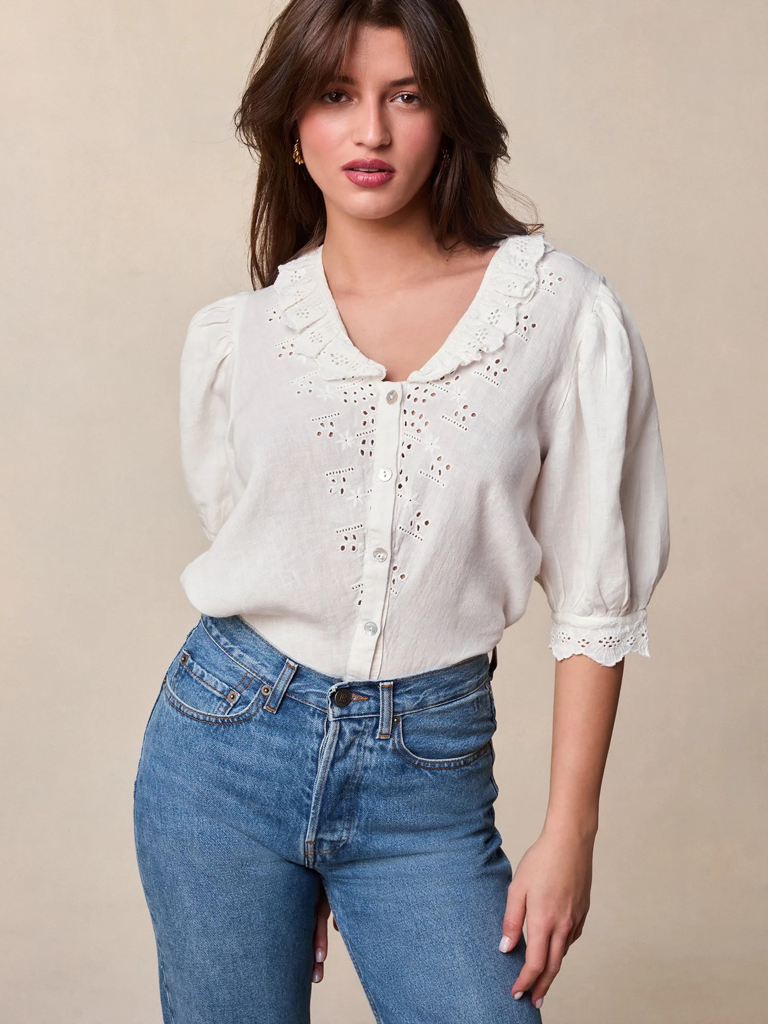 OLGA shirt sold by Rouje product image thumbnail 2