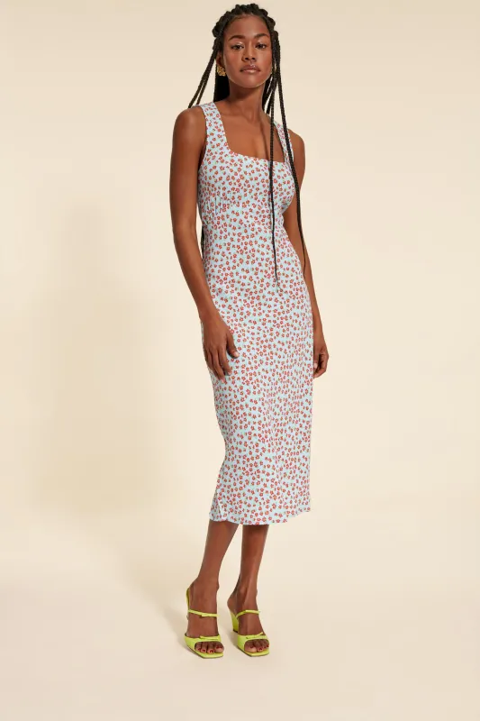 Rouje PARIS INES DRESS size34 花柄ロングワンピース Floral Midi Ines dress