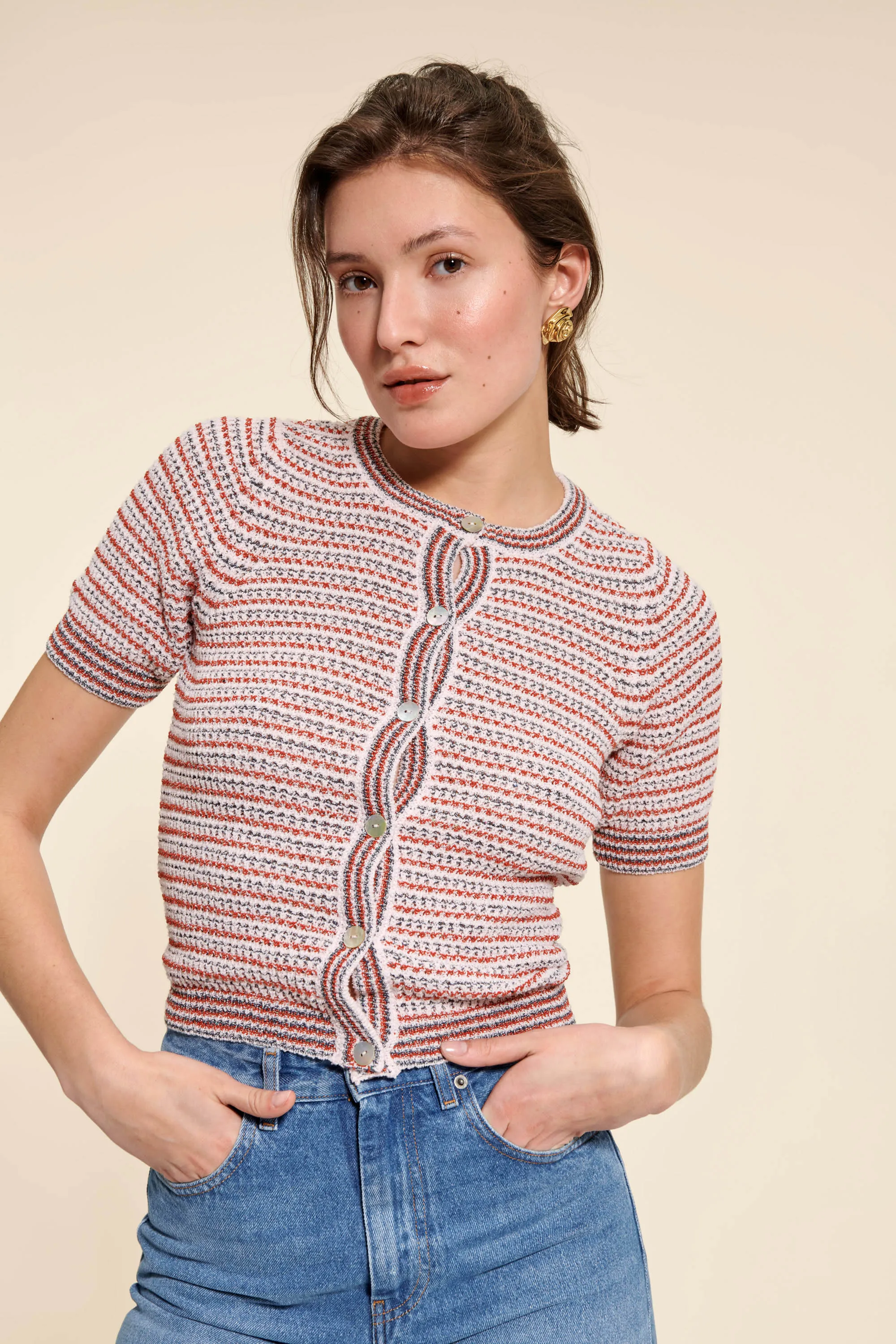 PATRICK cardigan sold by Rouje