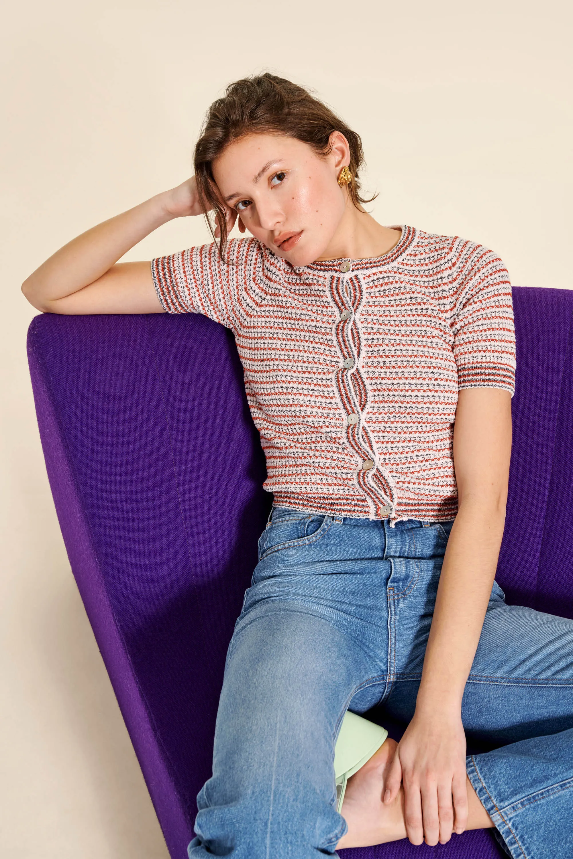 PATRICK cardigan sold by Rouje product image thumbnail 4