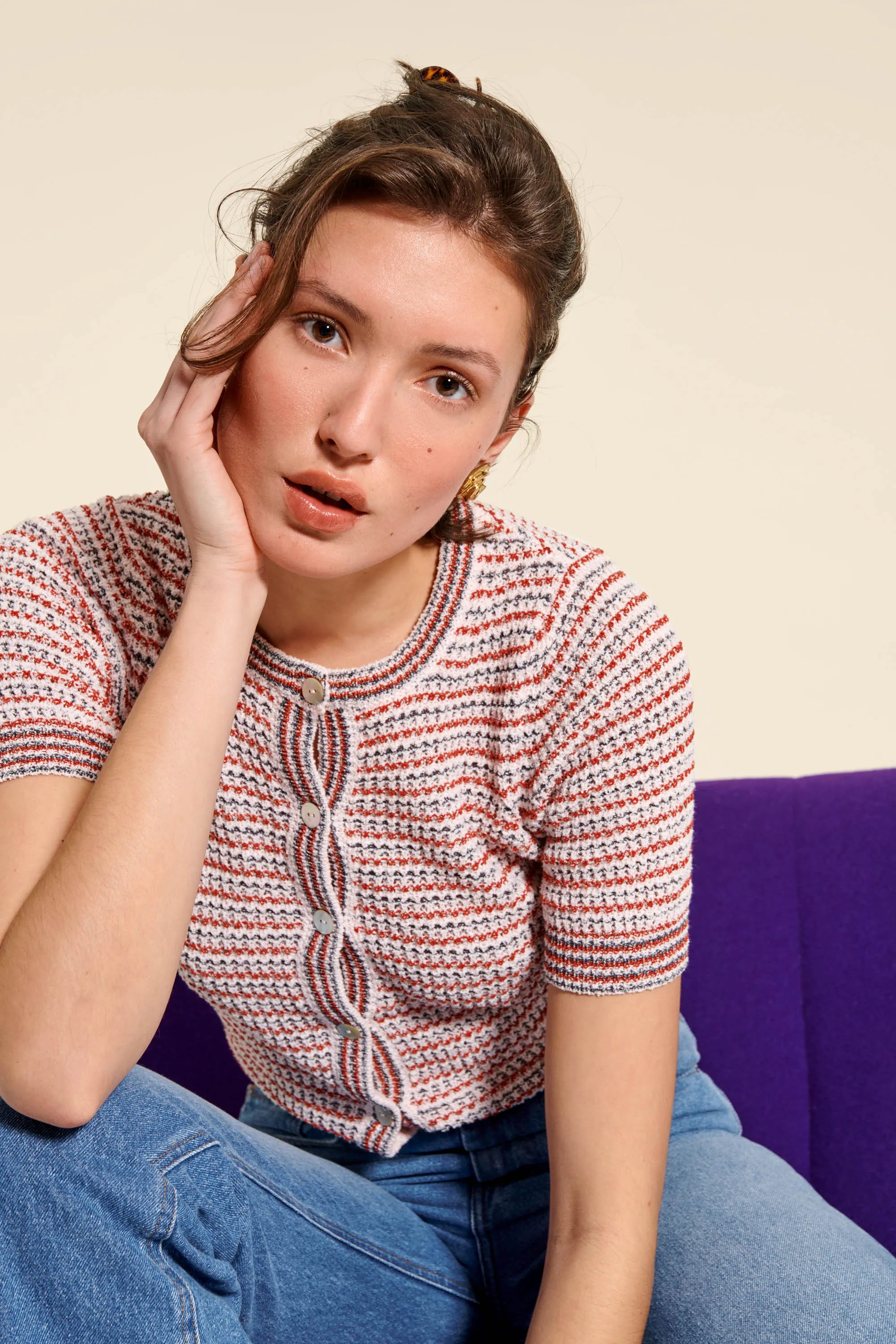 PATRICK cardigan sold by Rouje product image thumbnail 3