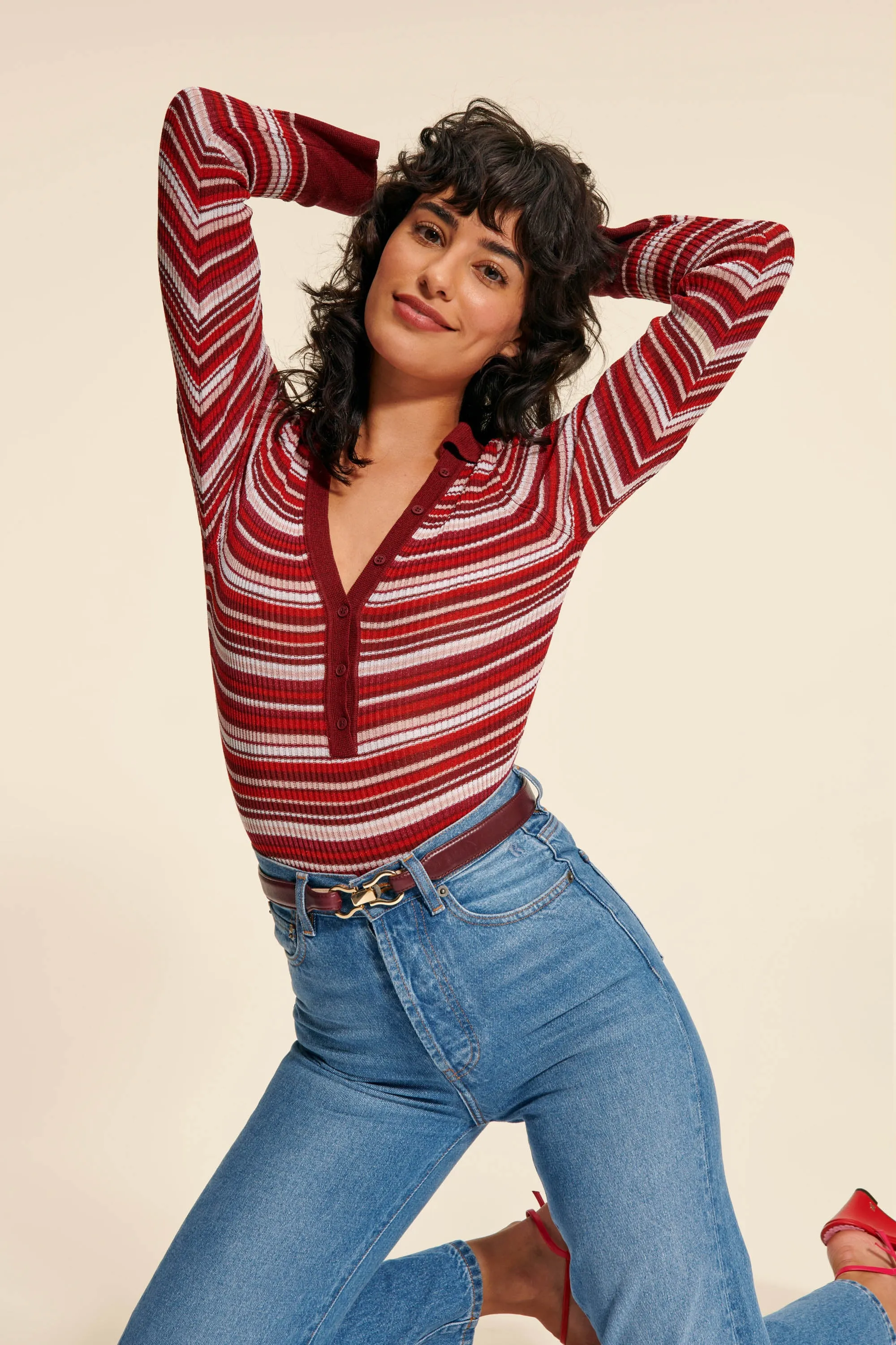 QUENTIN cardigan sold by Rouje product image thumbnail 4