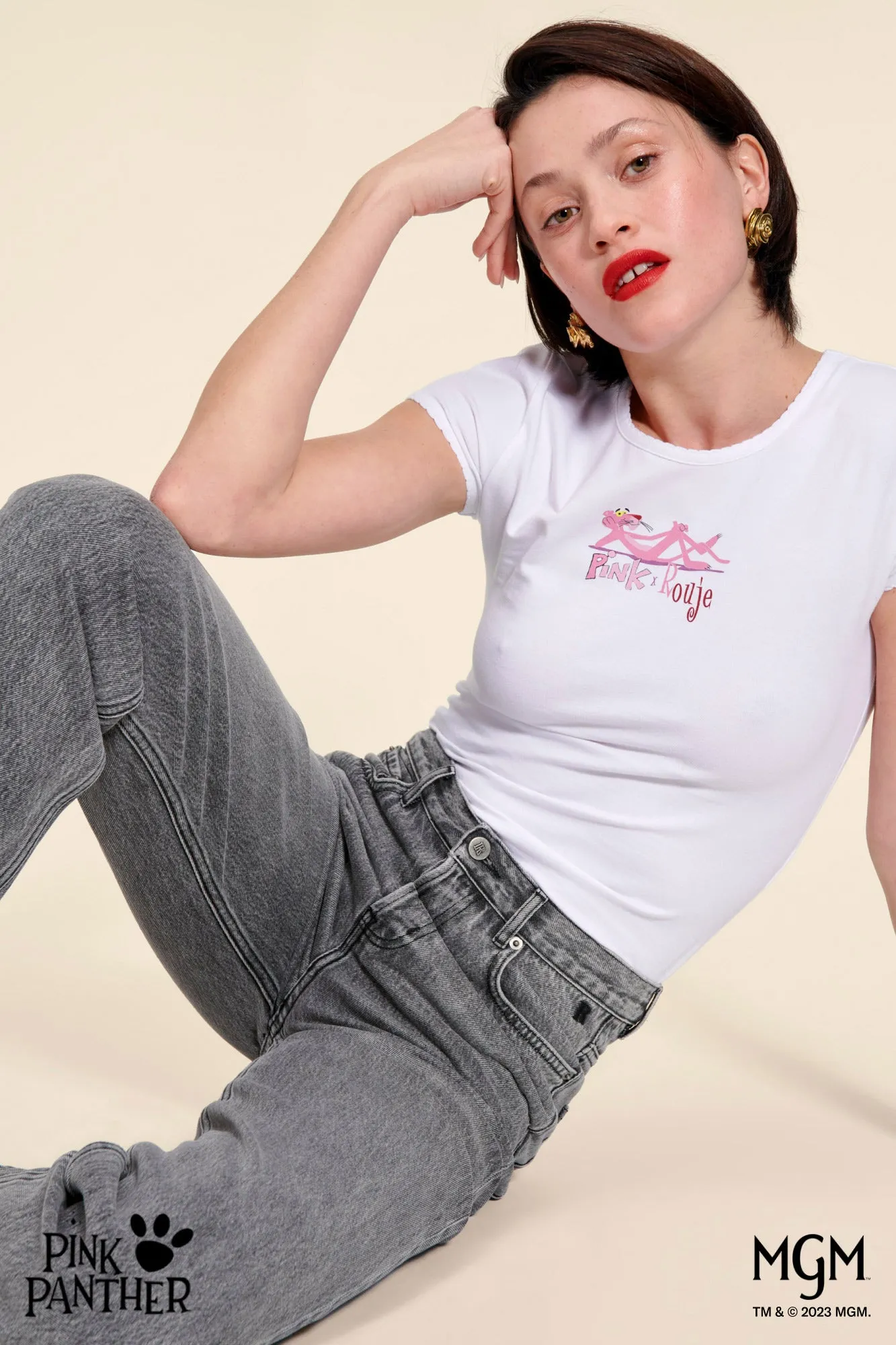 FERGUS t-shirt X PINK PANTHER sold by Rouje product image thumbnail 3