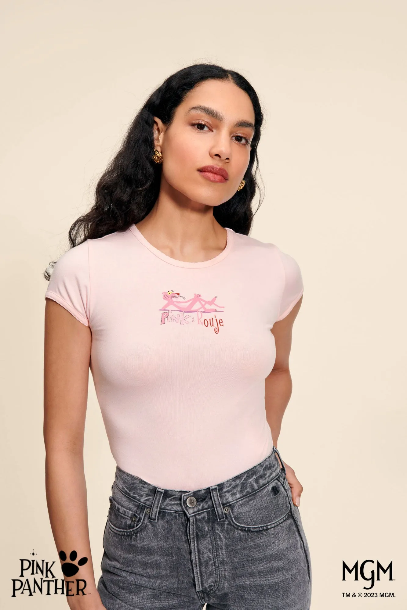 FERGUS t-shirt X PINK PANTHER sold by Rouje product image thumbnail 4