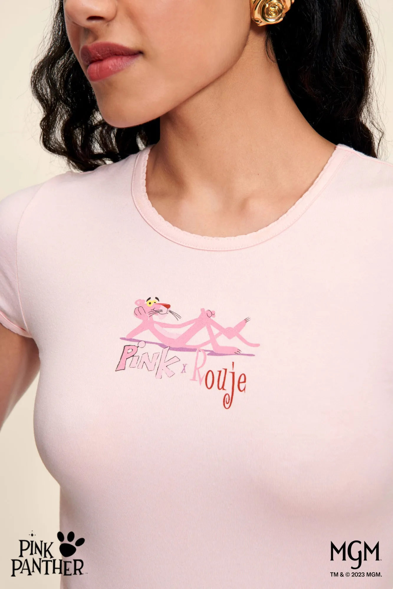 FERGUS t-shirt X PINK PANTHER sold by Rouje product image thumbnail 2