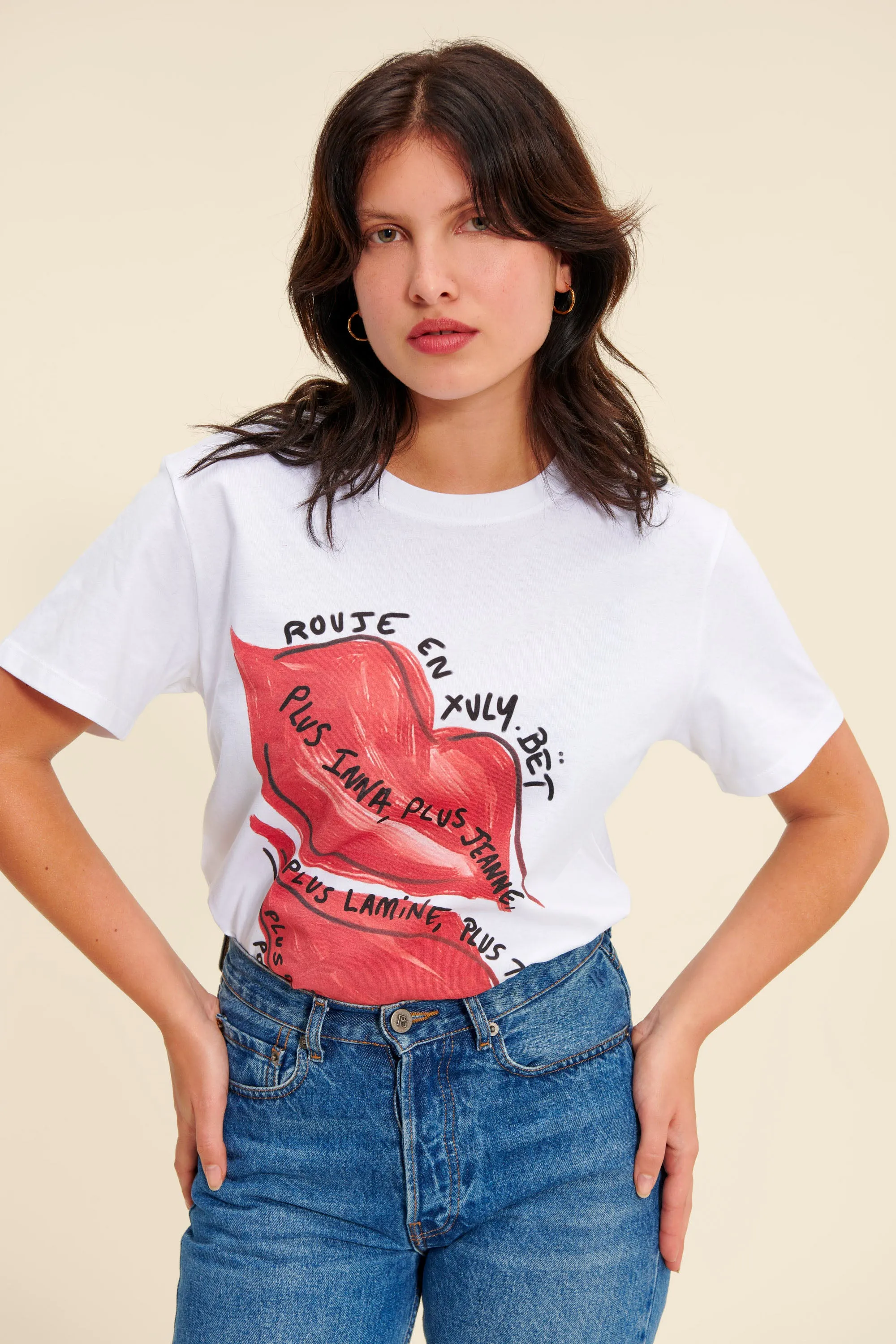 WARIS t-shirt sold by Rouje product image thumbnail 3