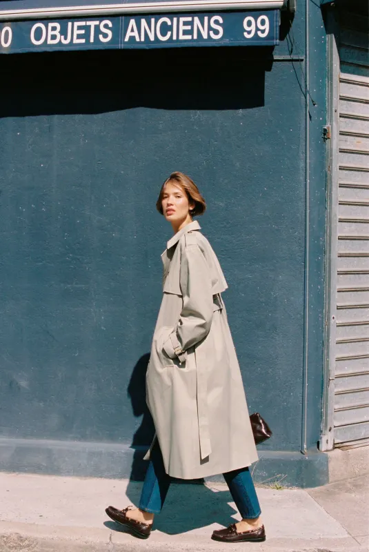 EZRA trench coat sold by Rouje