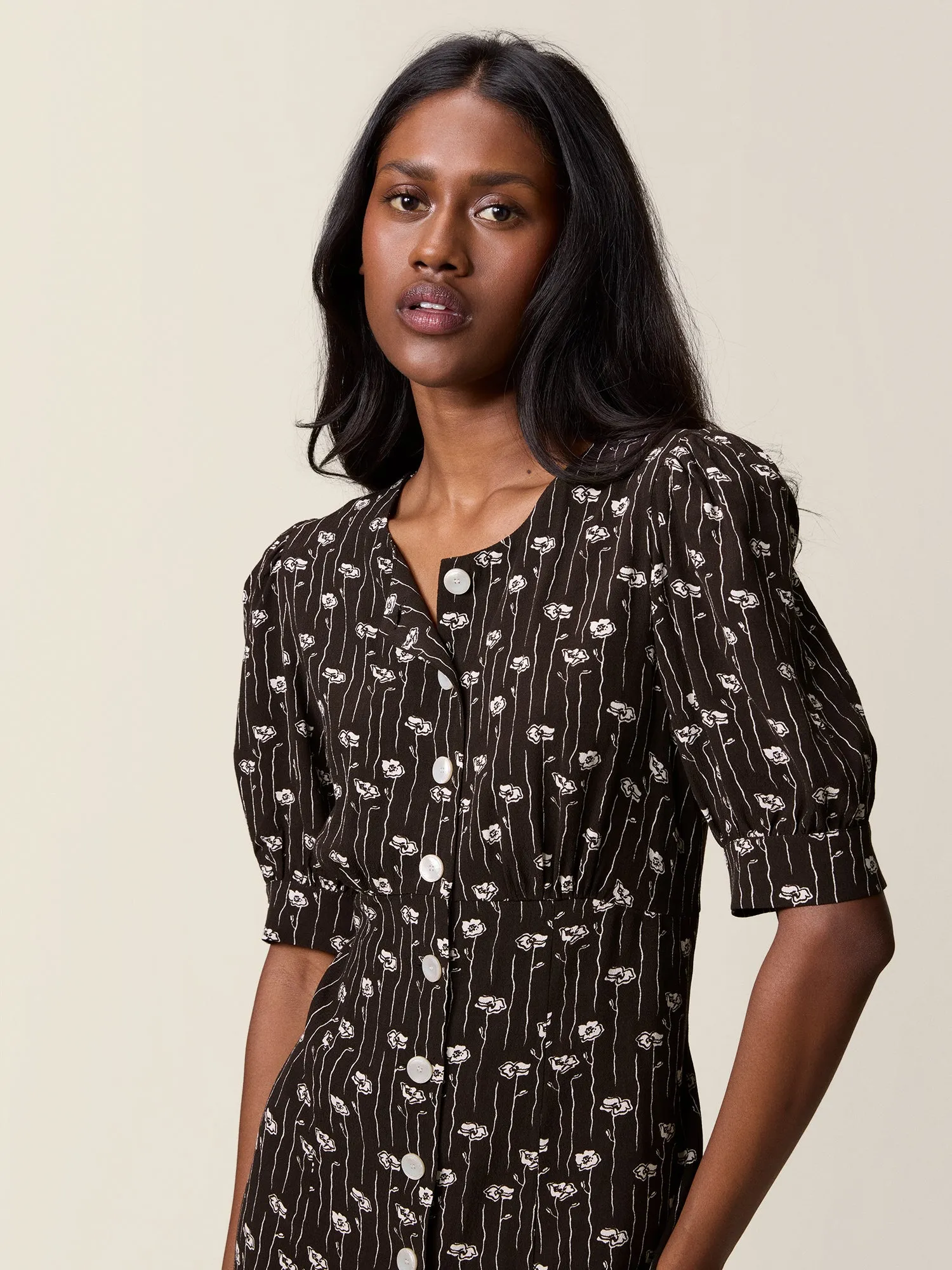 GINETTA dress sold by Rouje product image thumbnail 3