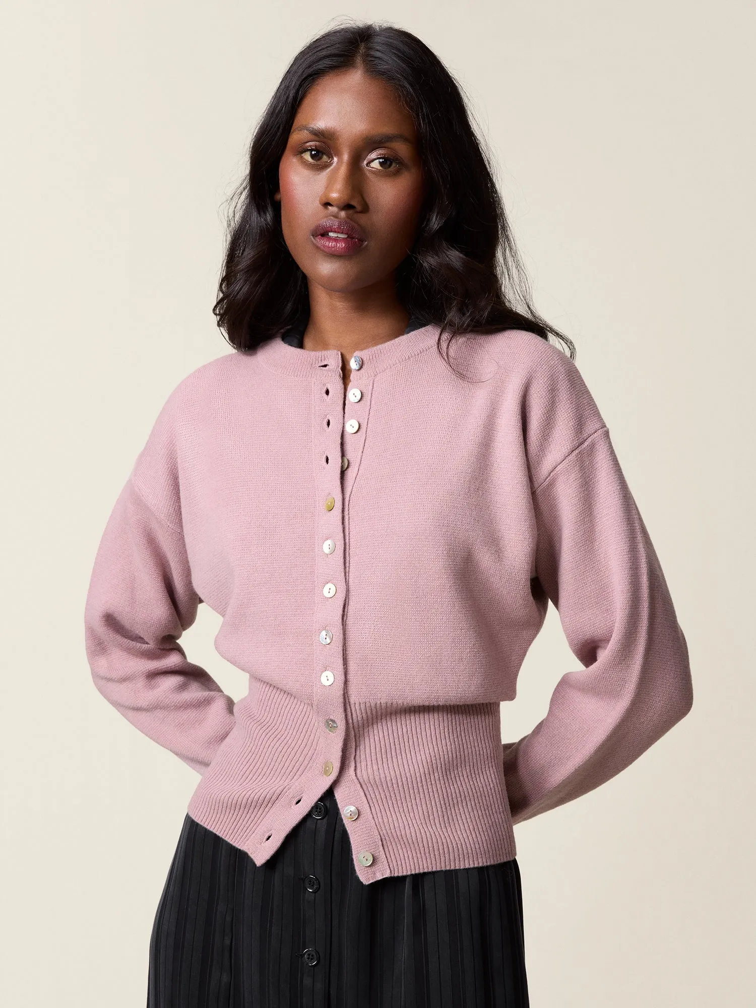 PALMO cardigan sold by Rouje