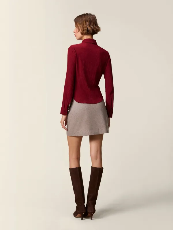 ODETTE upcycled skirt sold by Rouje