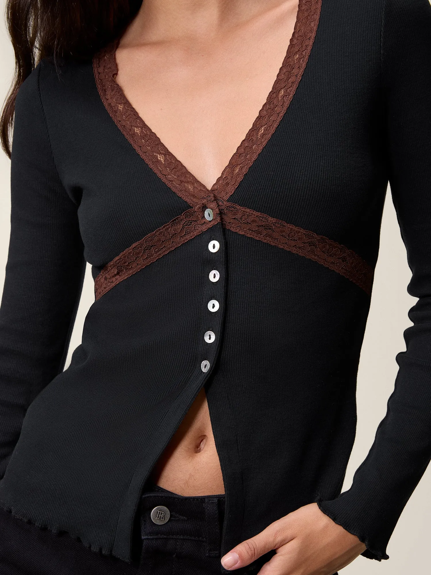 MIREILLE Top sold by Rouje product image thumbnail 2