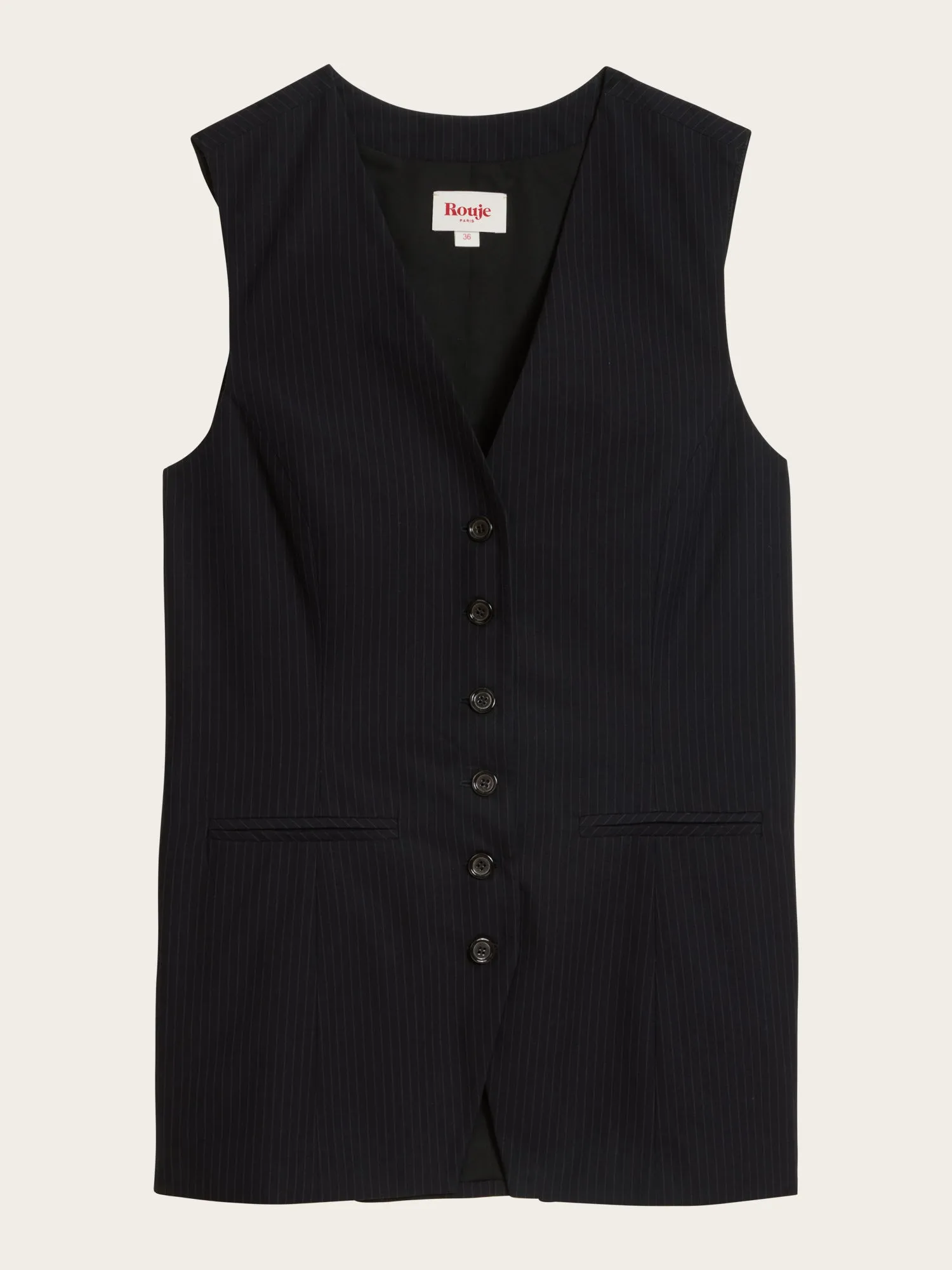 FABRICE vest sold by Rouje product image thumbnail 5