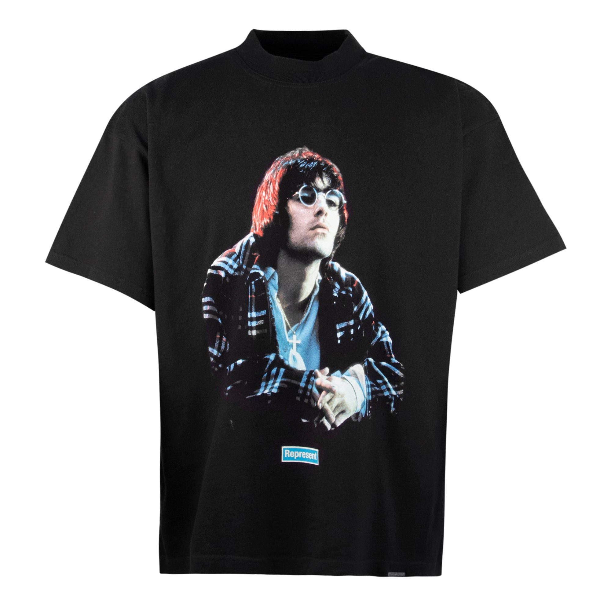 Represent LG Maine Road T-Shirt Off Black sold by Roulette