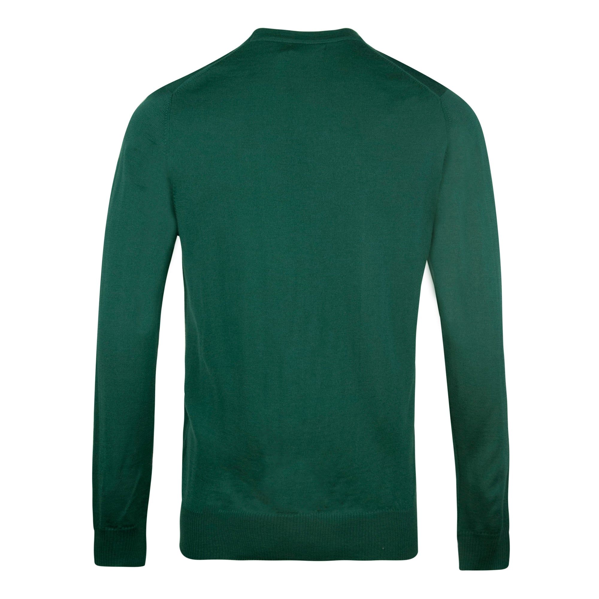 J. Lindeberg Lyle Light Merino Crew Neck Forest sold by Roulette product image thumbnail 2