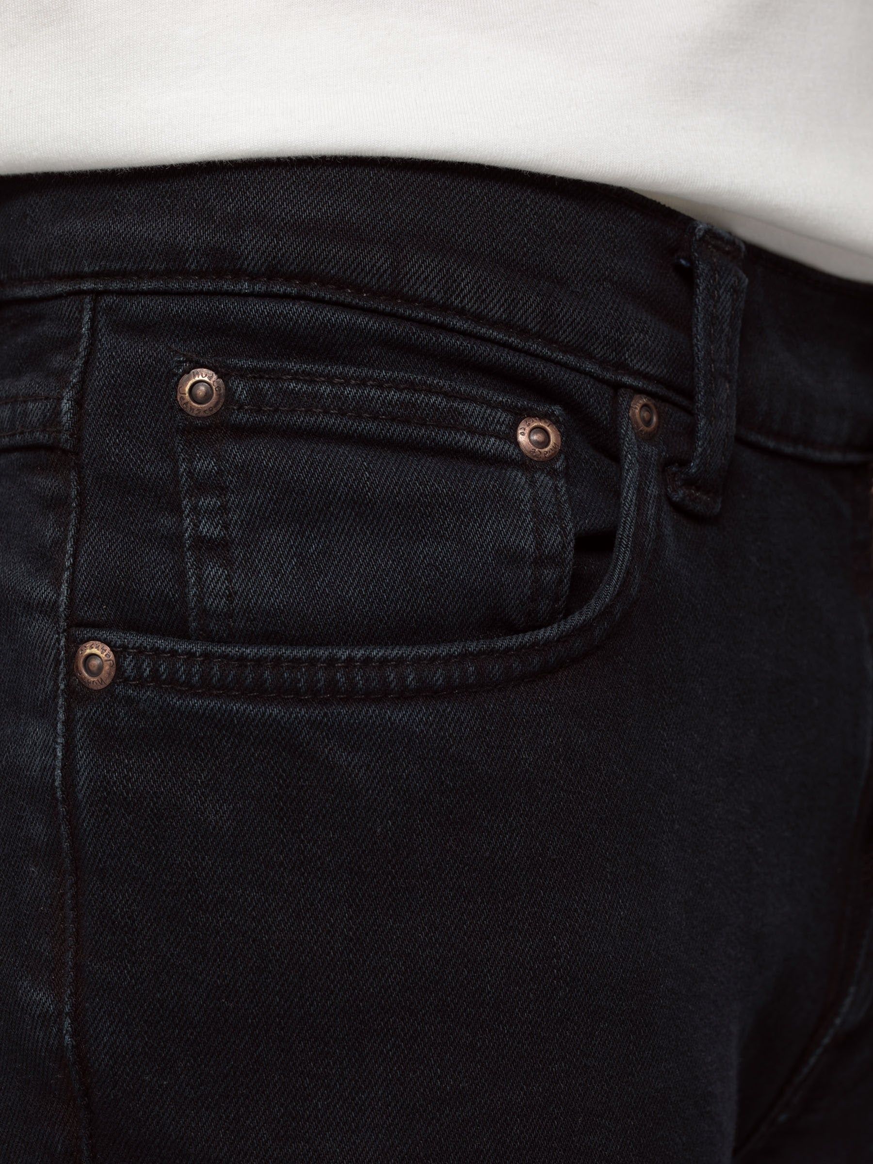 Nudie Lean Dean Black Skies Jean Washed Black sold by Roulette product image thumbnail 3