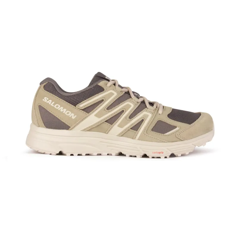 Salomon X Mission 4 Suede Pewter / Moss Grey / Moth sold by Roulette