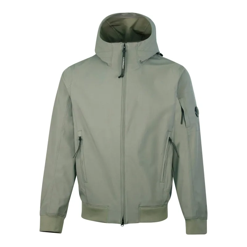 CP Company Shell-R Hooded Jacket Bronze Green sold by Roulette