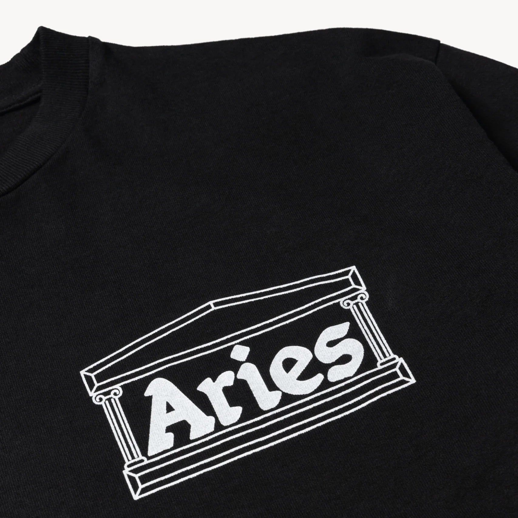 Aries Temple LS Tee Black sold by Roulette product image thumbnail 3