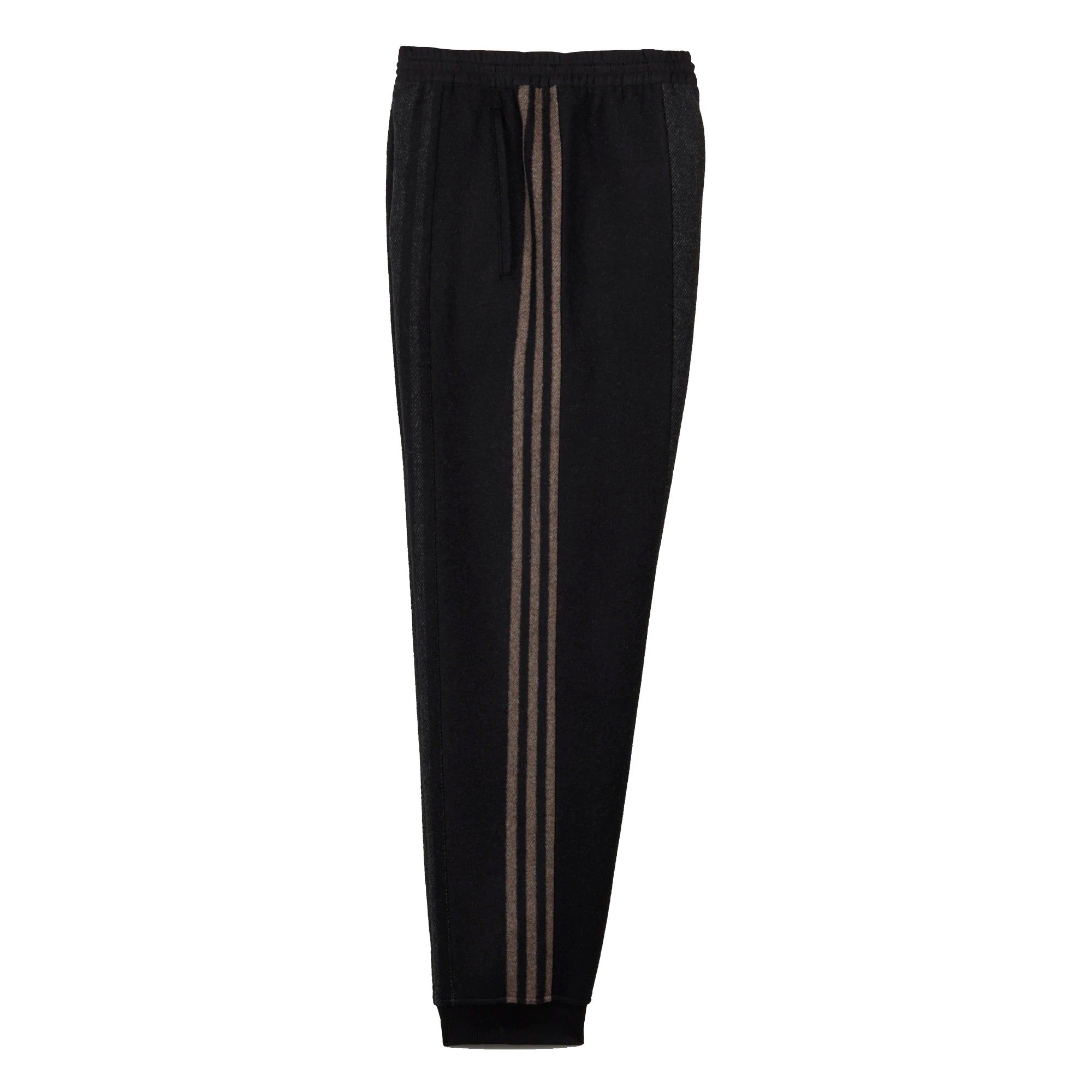 adidas Y-3 Eng 3 Stripes Straight Leg Wool Pant Black sold by Roulette