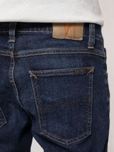 Nudie Tight Terry Dark Steel Jean Washed Blue sold by Roulette