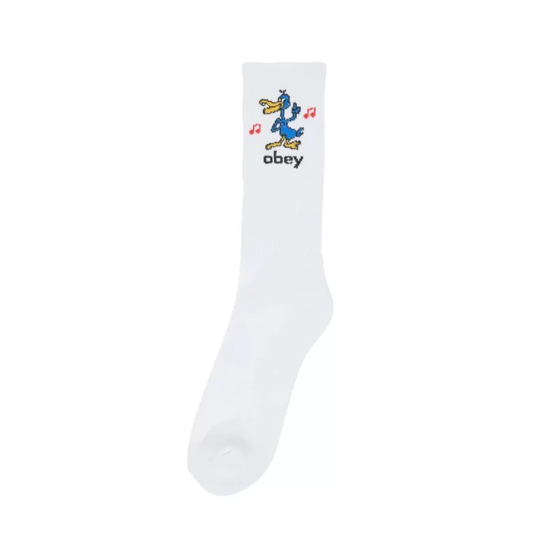 Obey Nomad Sock White sold by Roulette