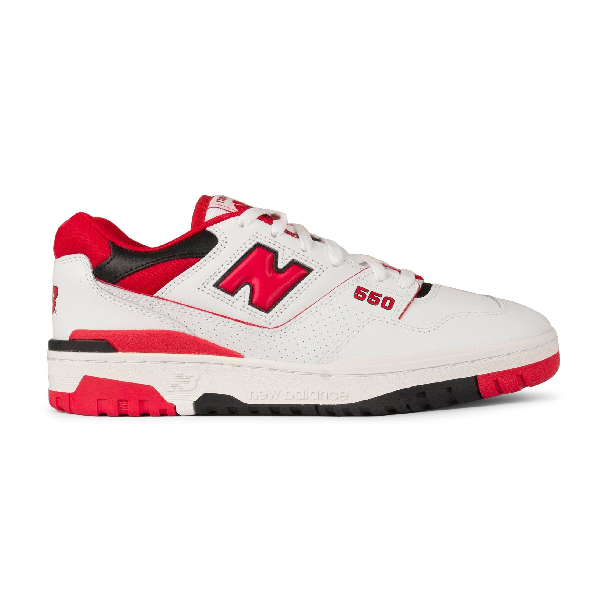 New Balance 550 Sneaker White/Red sold by Roulette
