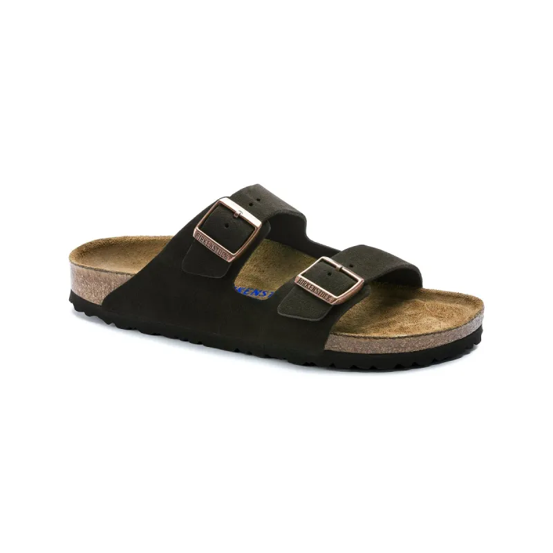 Birkenstock Arizona Suede Mocha sold by Roulette