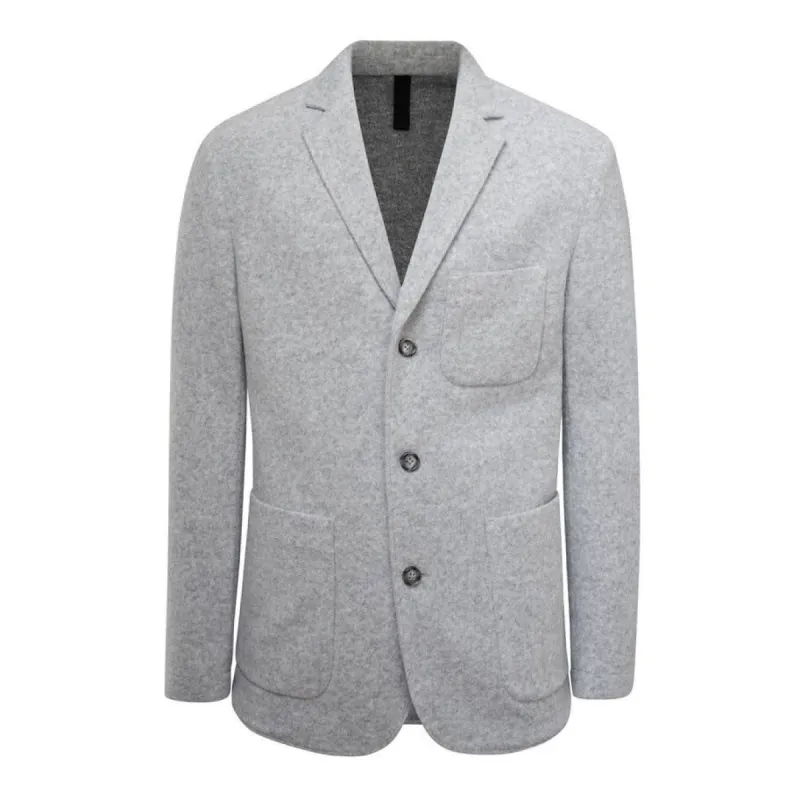 J Lindeberg Carlton Cardigan Blazer Grey sold by Roulette