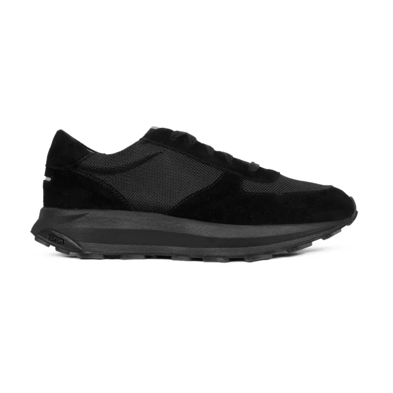 Unseen Footwear Trinity Tech Suede Mesh Black/Black sold by Roulette